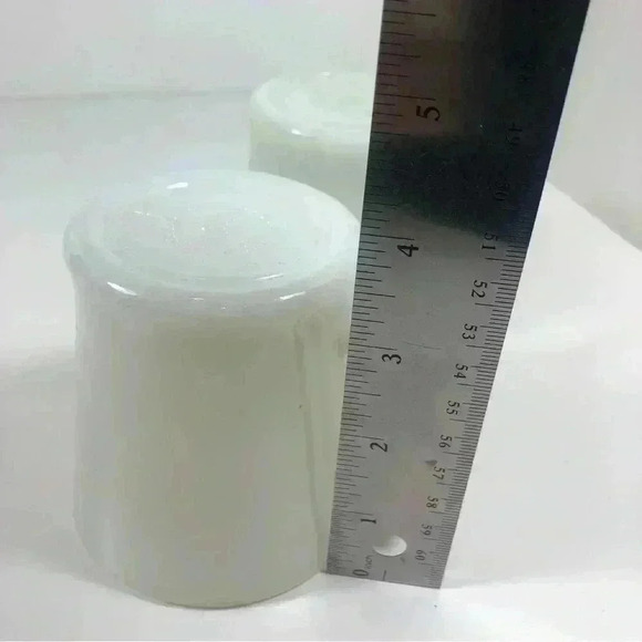 Set of  2 Vintage Oven-Proof Anchor Hocking milk glass mugs 1212 - Picture 5 of 8